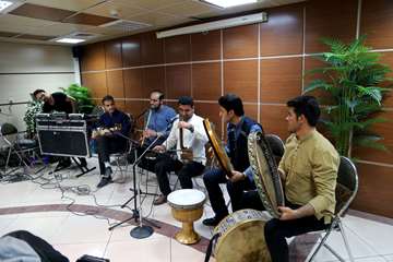 جشن پایان سال بیمارستان رفیده